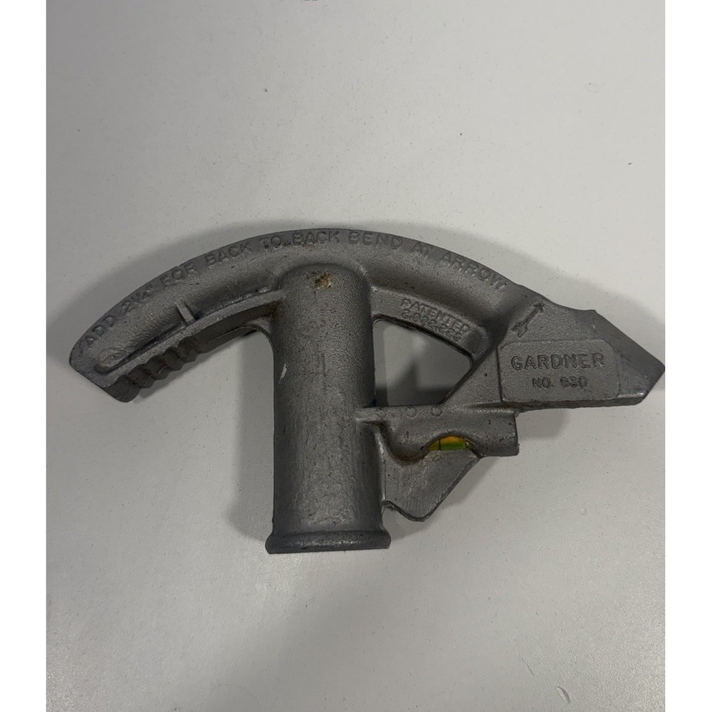 GARDNER No. 930 Conduit Manual PIPE BENDER 1/2 inch Thinwall